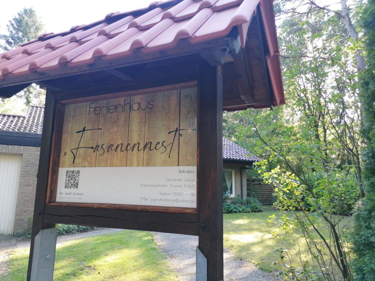 Ferienhaus Fasanennest Uelsen Exterior foto